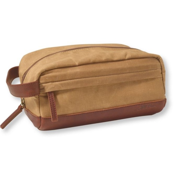 ll bean heritage waxed canvas duffle